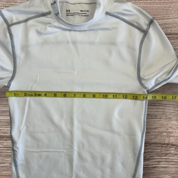 Under Armour Mock Neck Fleece Lined Coldgear Long Sleeve Sz: S - Picture 4 of 7